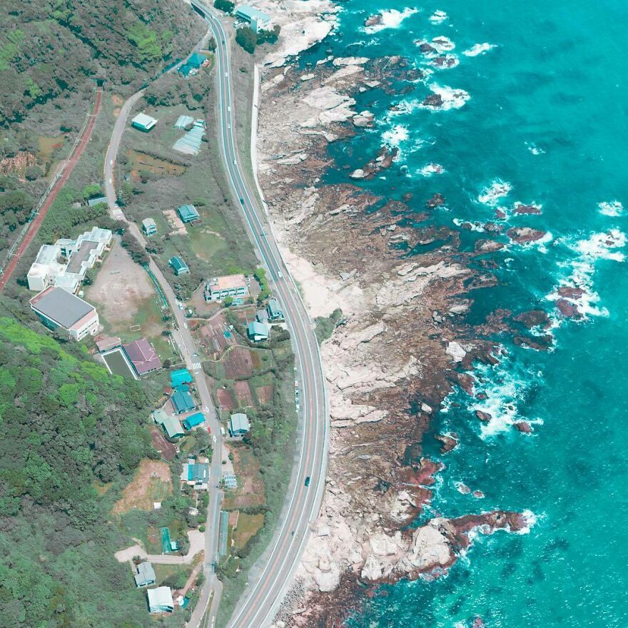 La Colorida Naturaleza De Japón Desde El Aire: 30 Fotos Con Dron