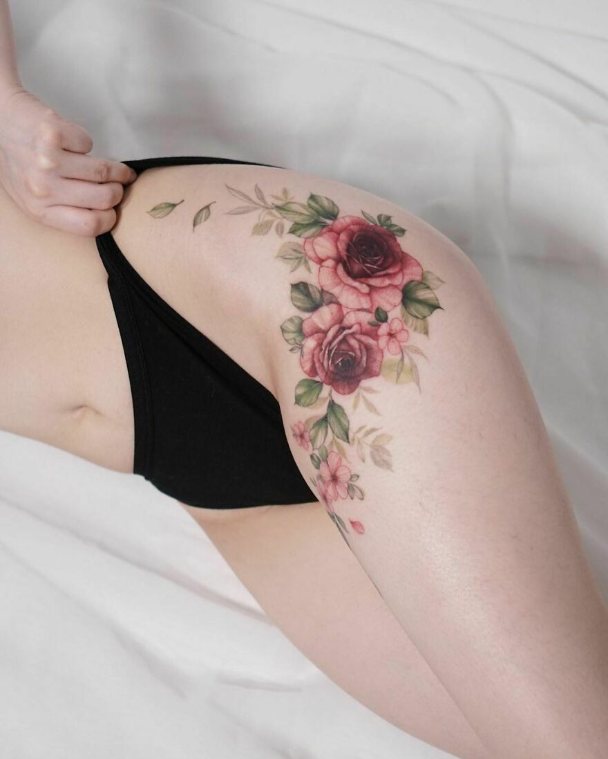 Tatuajes Florales