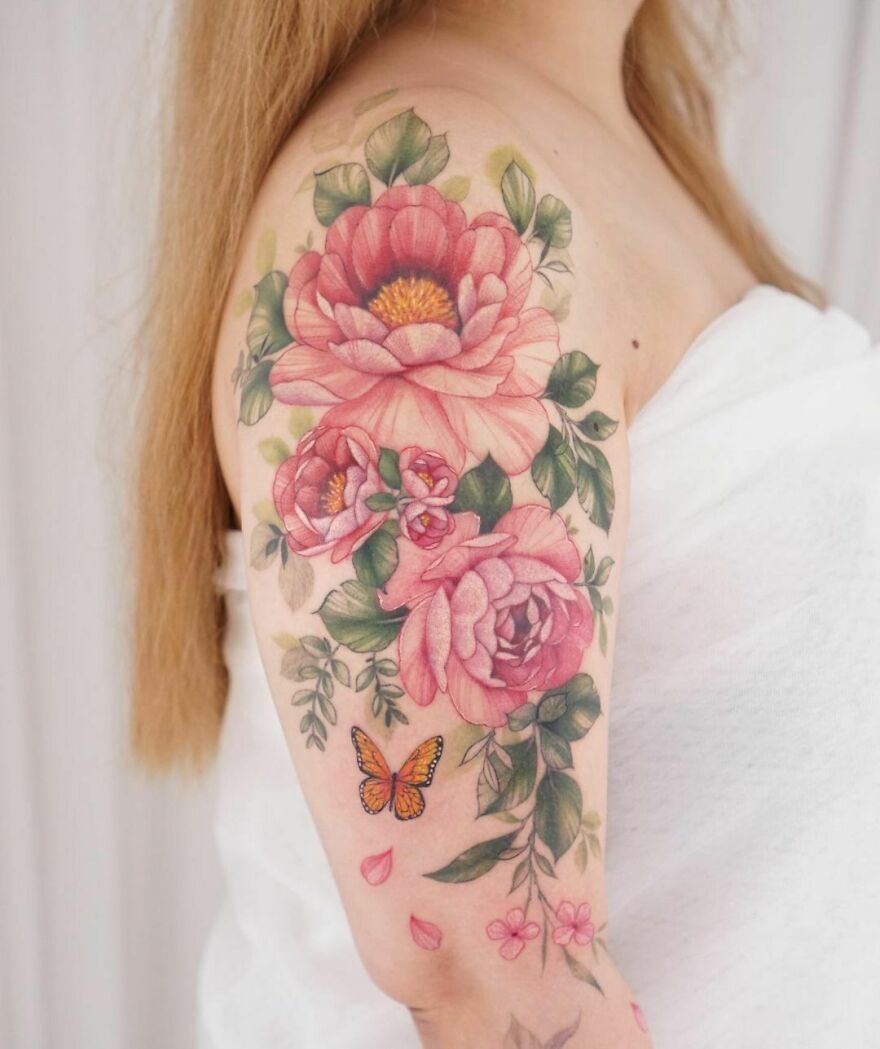 Tatuajes Florales