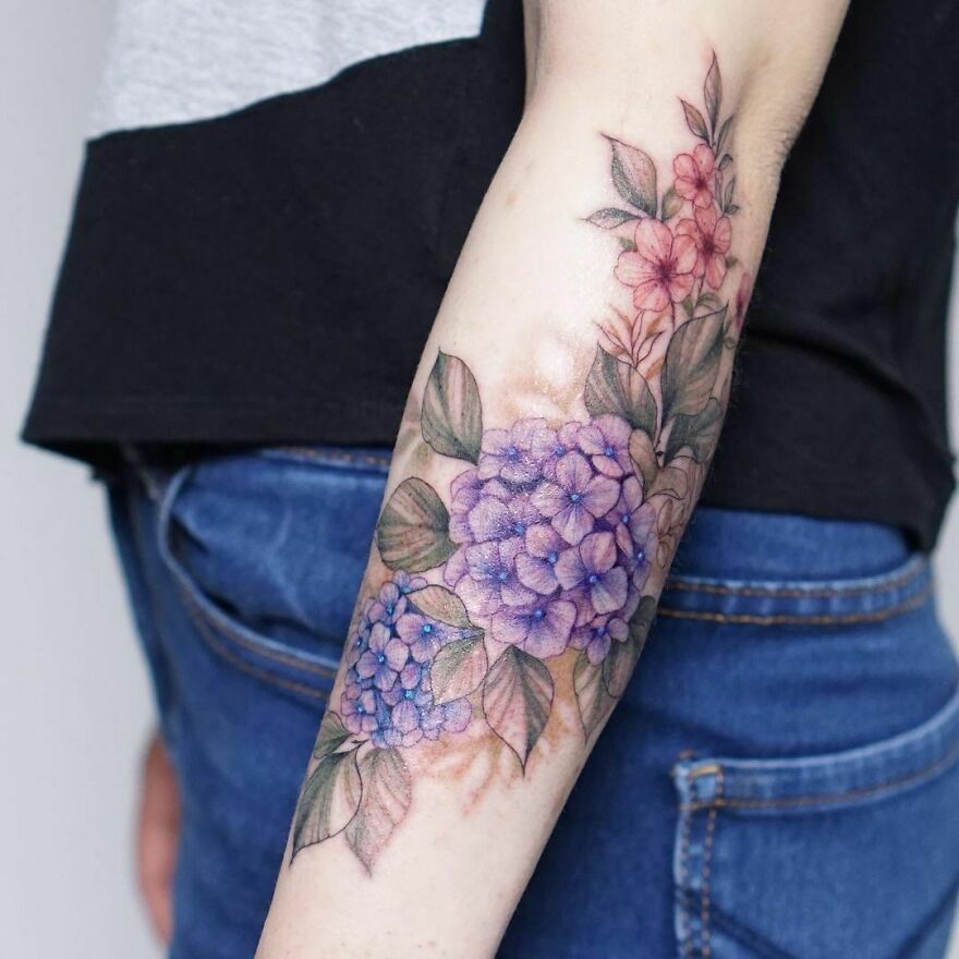 Tatuajes Florales