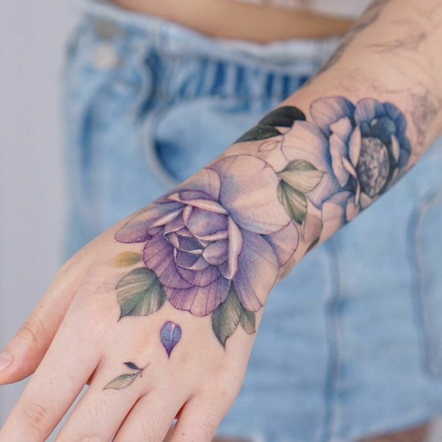 Tatuajes Florales