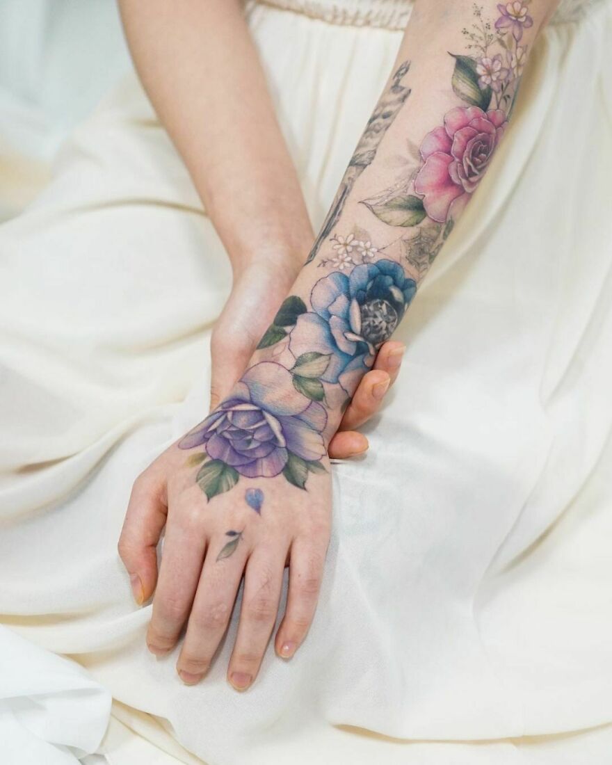 Tatuajes Florales