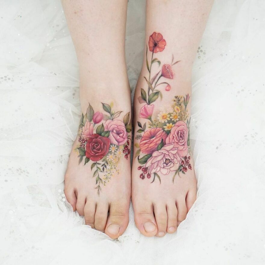 Tatuajes Florales