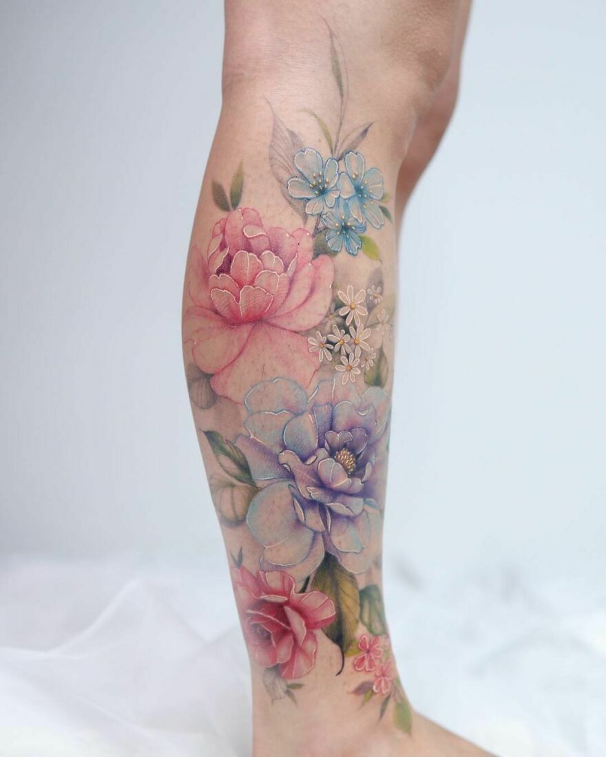 Tatuajes Florales