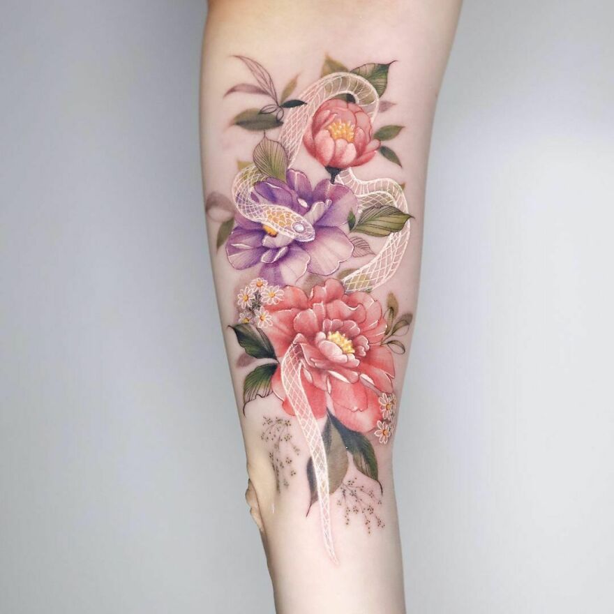 Tatuajes Florales