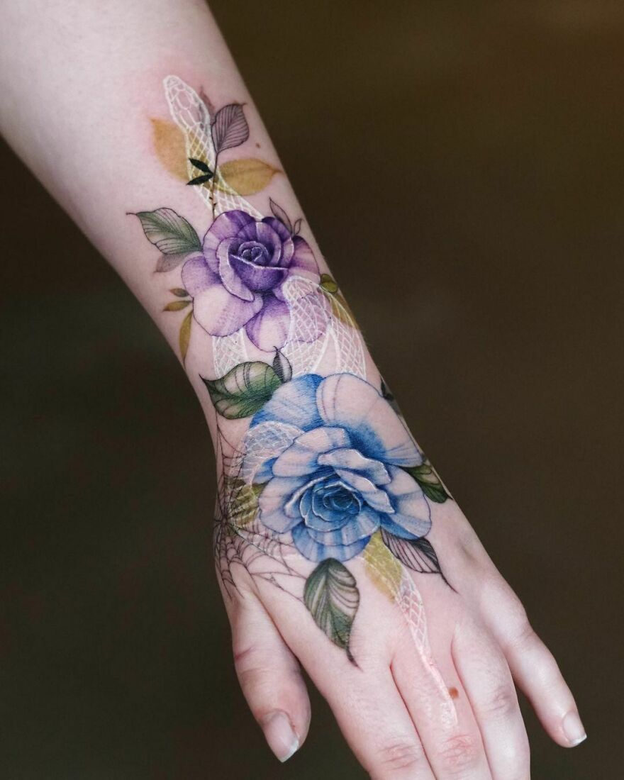 Tatuajes Florales