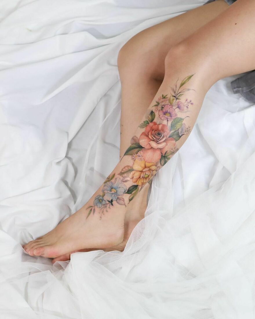 Tatuajes Florales