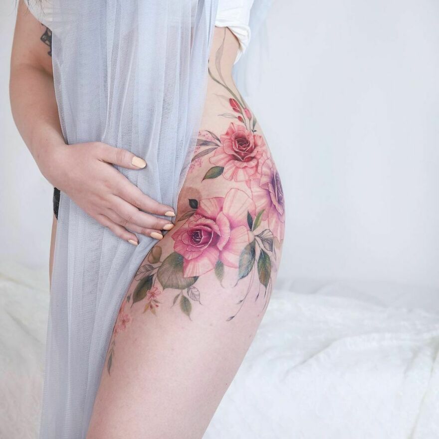 Tatuajes Florales