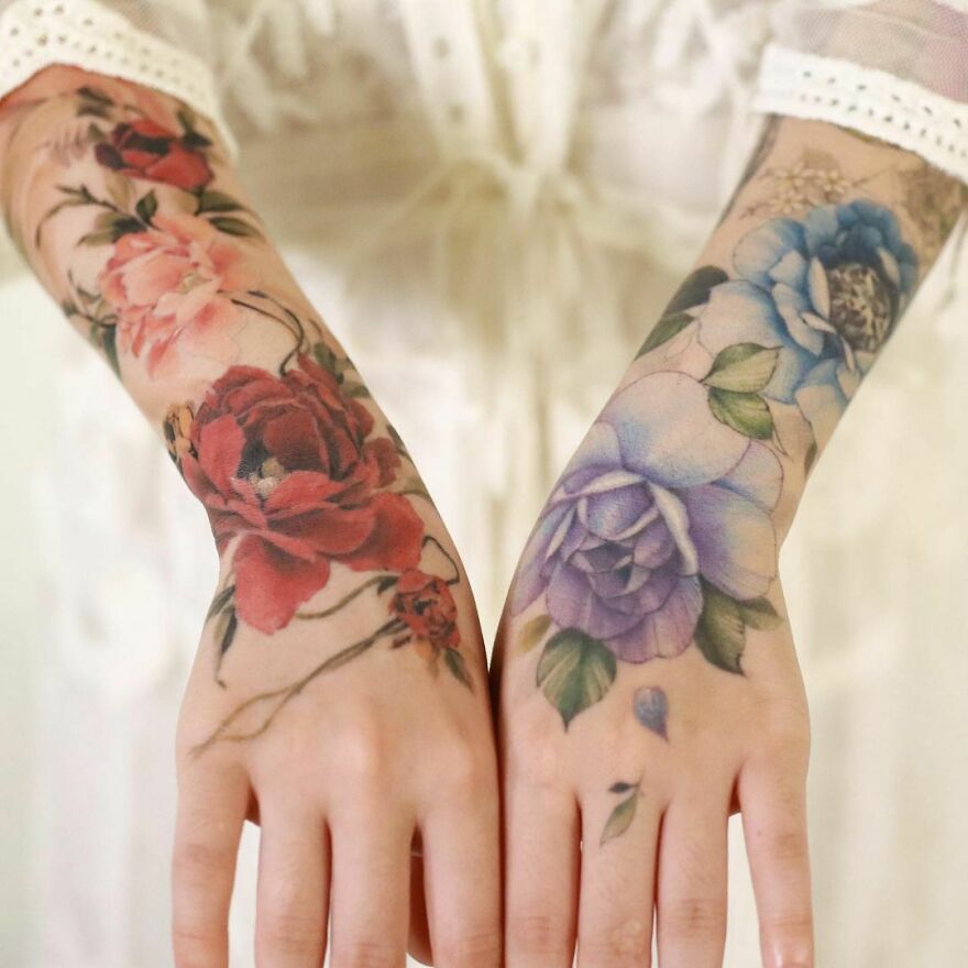 Tatuajes Florales