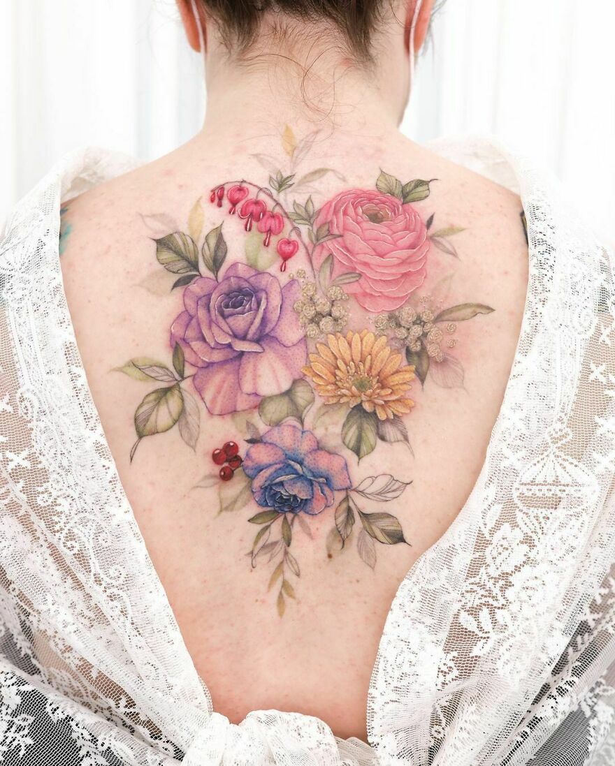 Tatuajes Florales