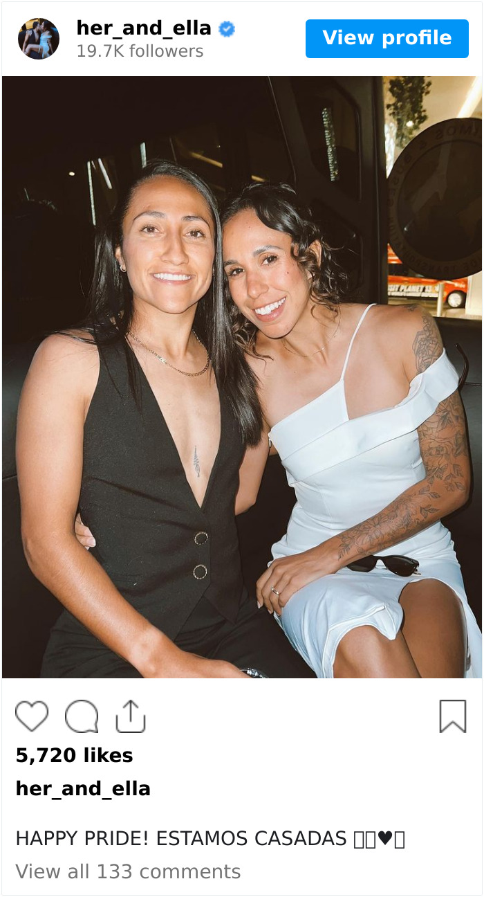 Estas futbolistas son la 1ª pareja de deportistas abiertamente lesbianas de México, y están esperando gemelos