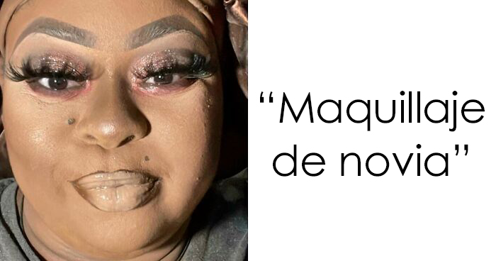 Este grupo online recopila fallos de maquillaje, y aquí tienes 35 de los peores (nuevas fotos)