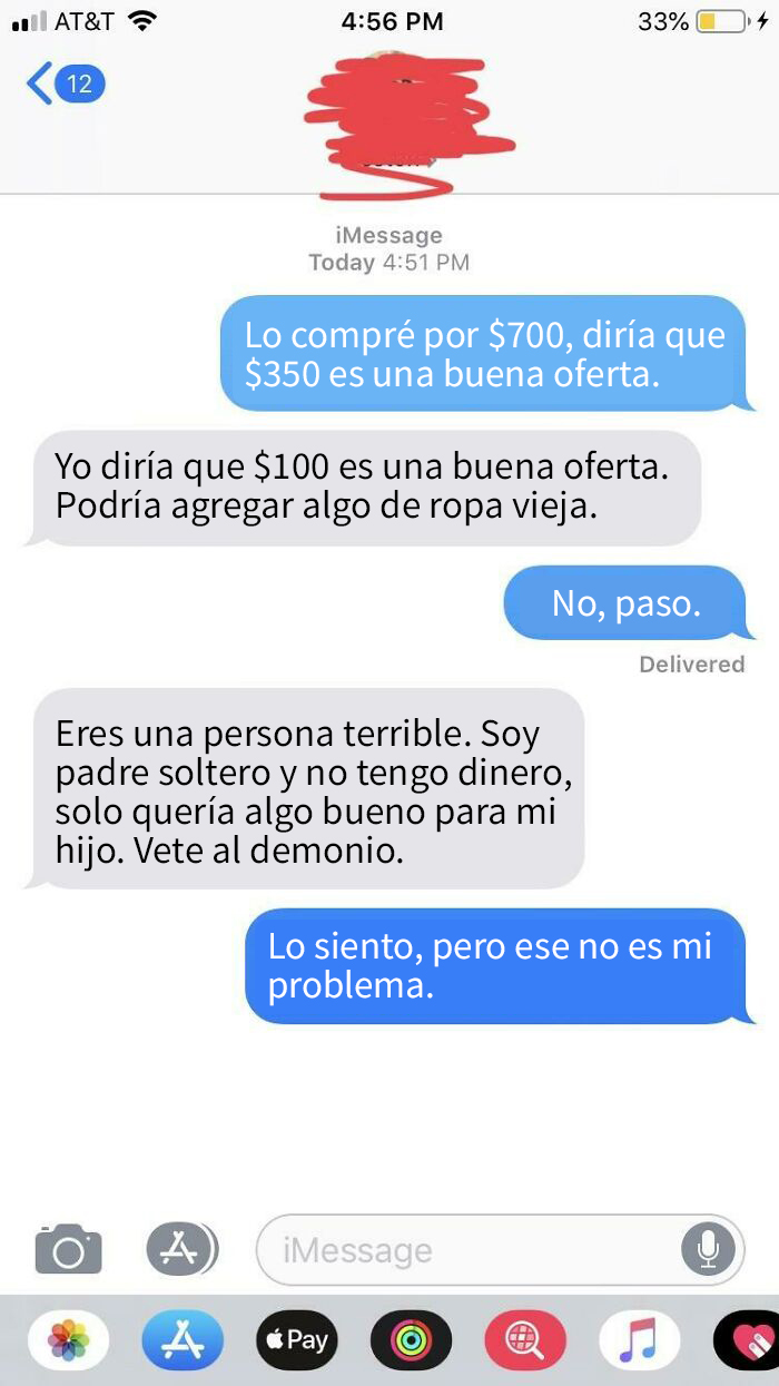 WOW, este tipo intentó dar lástima diciendo que es padre soltero