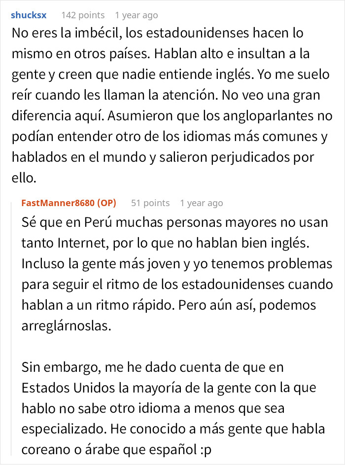 Unos trabajadores mexicanos asumen erróneamente que su nueva compañera no entiende español y empiezan a hablar mal de ella