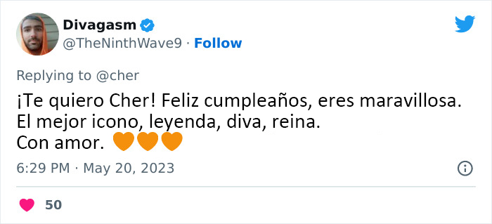 Cher comparte en Twitter una reflexión sobre el envejecimiento el día de su 77 cumpleaños