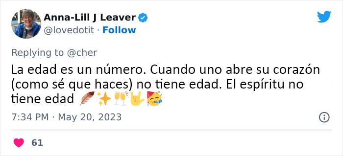 Cher comparte en Twitter una reflexión sobre el envejecimiento el día de su 77 cumpleaños