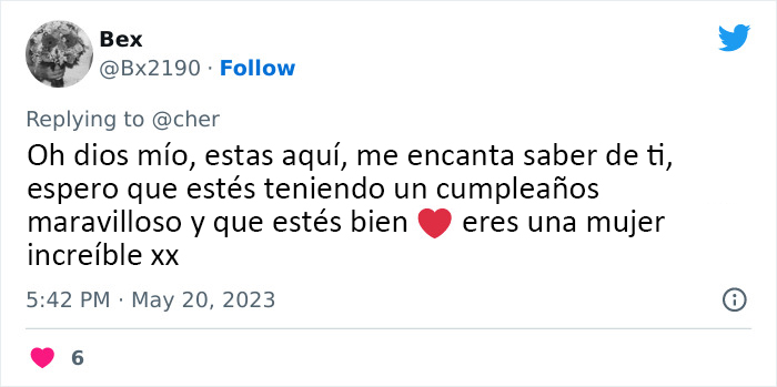 Cher comparte en Twitter una reflexión sobre el envejecimiento el día de su 77 cumpleaños