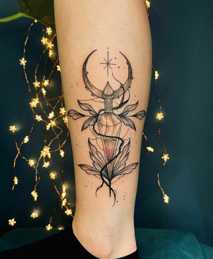 30 Tatuajes Muy Simbólicos Para Mostrar La Bruja Que Hay En Ti