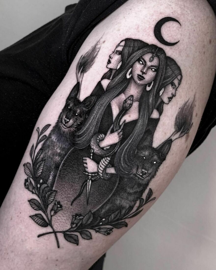 Tatuajes brujas mujeres