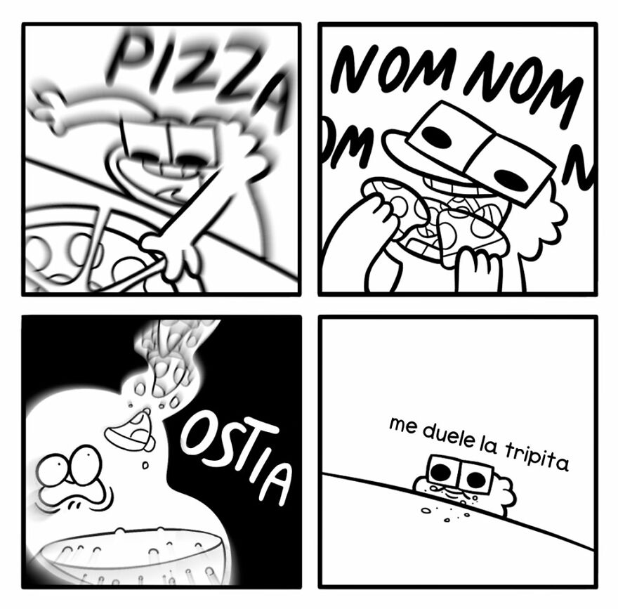 La Pizza Es Irresistible