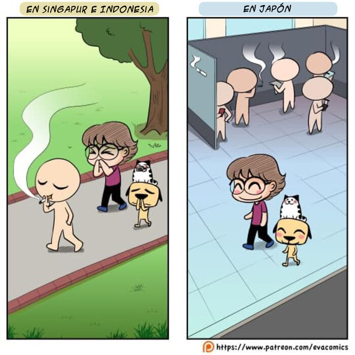 35 Everyday Things That Differ From Japan Vs. Other Countries As Portrayed By This Comic Artist