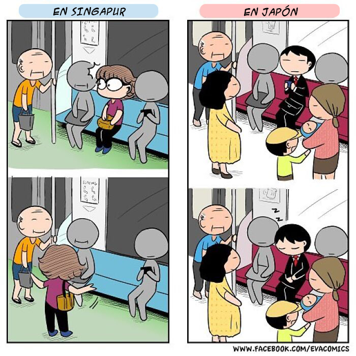 35 Everyday Things That Differ From Japan Vs. Other Countries As Portrayed By This Comic Artist