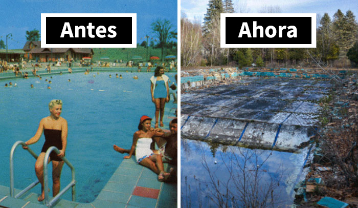 19 Fotos evocadoras que muestran cómo cambian lugares preciosos tras ser abandonados