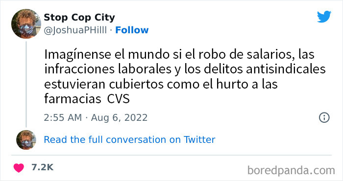 Si la justicia fuera realmente justa, pero no lo es. Esta sociedad esta dirigida por criminales, los ricos parasitos. ¡guerra de clases!