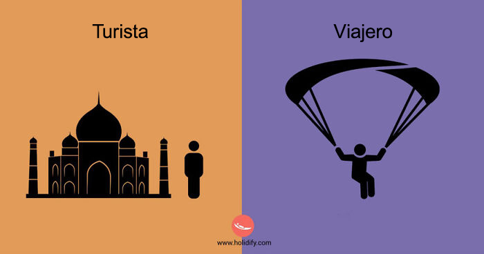 Holidify Released A Series Of Images Illustrating The Differences Between Tourists And Travelers (12 Pics)