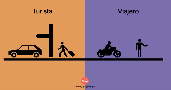 Holidify Released A Series Of Images Illustrating The Differences Between Tourists And Travelers (12 Pics)