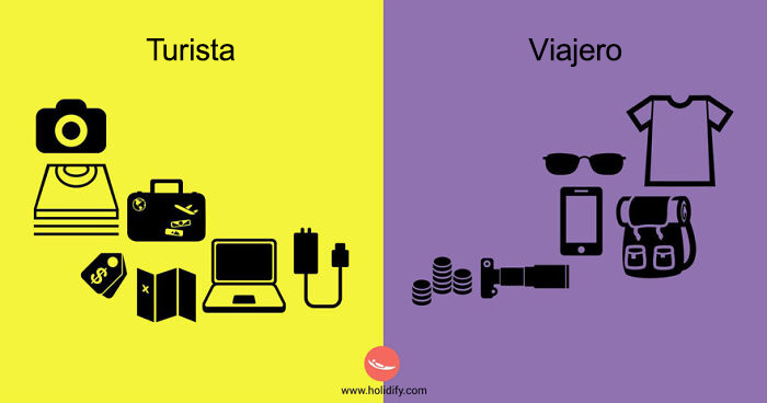 Holidify Released A Series Of Images Illustrating The Differences Between Tourists And Travelers (12 Pics)