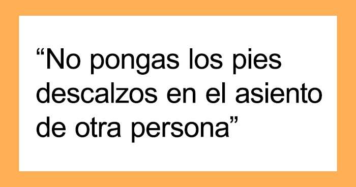 «¿Cuáles son las reglas tácitas al viajar en avión?»: 30 respuestas