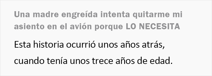 Esta madre engreída exigía que toda su familia volara en 1ª clase echando a un menor de su asiento, y acabó siendo expulsada del avión