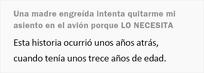 Esta madre engreída exigía que toda su familia volara en 1ª clase echando a un menor de su asiento, y acabó siendo expulsada del avión