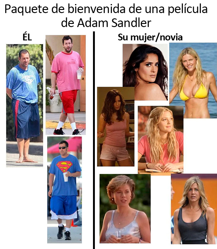 Adam Sandler Movie Starter Pack