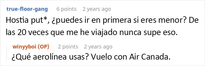 Esta madre engreída exigía que toda su familia volara en 1ª clase echando a un menor de su asiento, y acabó siendo expulsada del avión