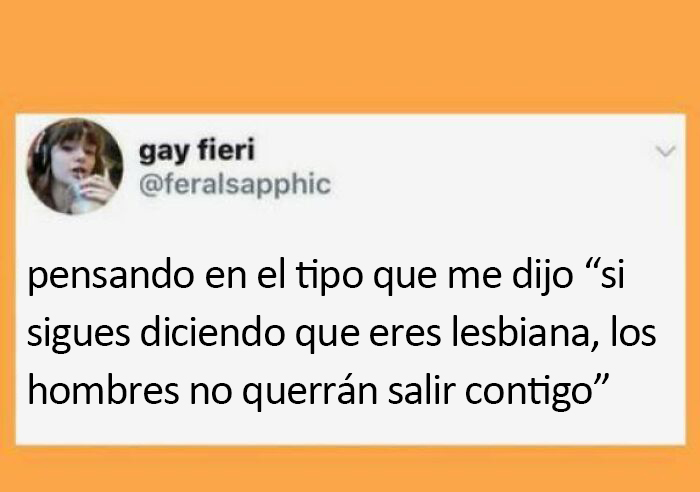 Deja de decir que eres lesbiana