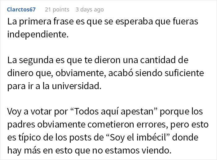 Tras 16 años, este hijo ofrece "vender" su perdón a sus padres por haberle "echado" de casa a los 18