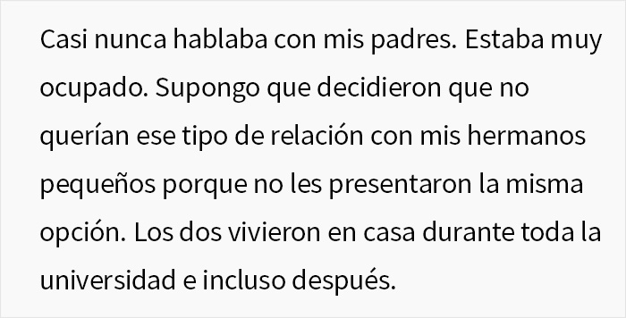 Tras 16 años, este hijo ofrece "vender" su perdón a sus padres por haberle "echado" de casa a los 18