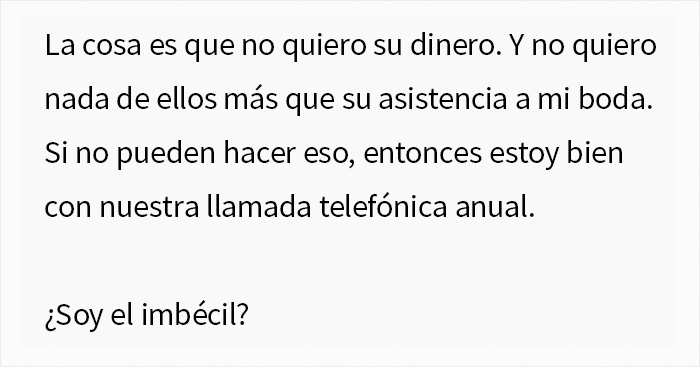 Tras 16 años, este hijo ofrece "vender" su perdón a sus padres por haberle "echado" de casa a los 18