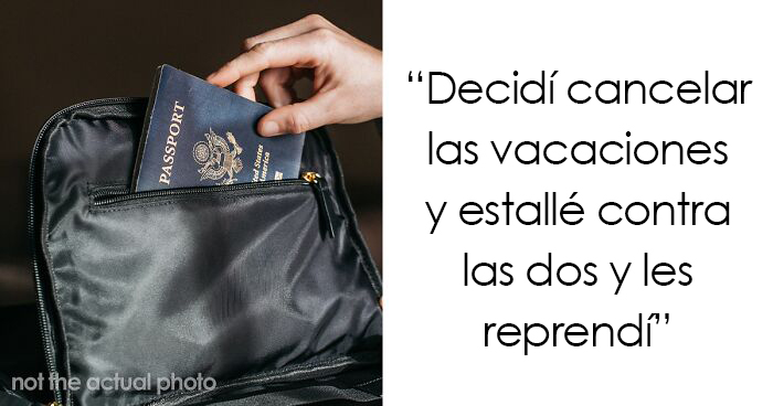 «¿Soy idiota por cancelar las vacaciones al descubrir que mis hijastras ocultaron el pasaporte de mi hija?»