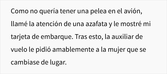 Esta Karen intentó quitarle el asiento de avión a un hombre y armó un escándalo cuando él quiso recuperarlo