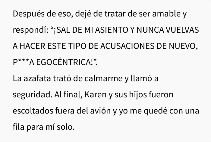 Esta Karen intentó quitarle el asiento de avión a un hombre y armó un escándalo cuando él quiso recuperarlo