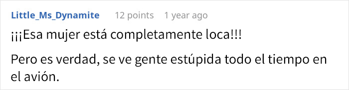 Esta Karen intentó quitarle el asiento de avión a un hombre y armó un escándalo cuando él quiso recuperarlo