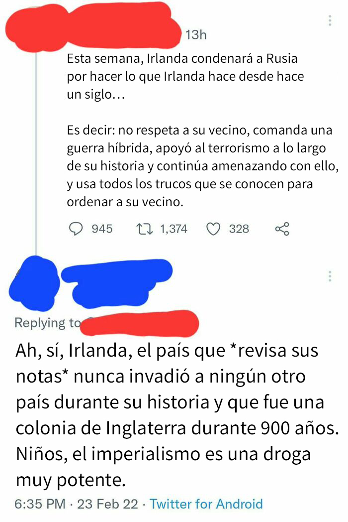 ¿De verdad? ¡¿Irlanda?!