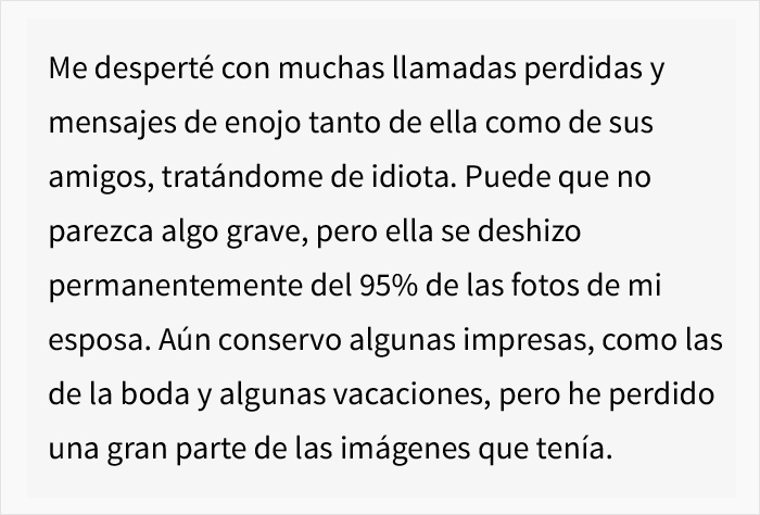 Este hombre echó a su novia de casa después de que ella borrara las fotos de su difunta esposa