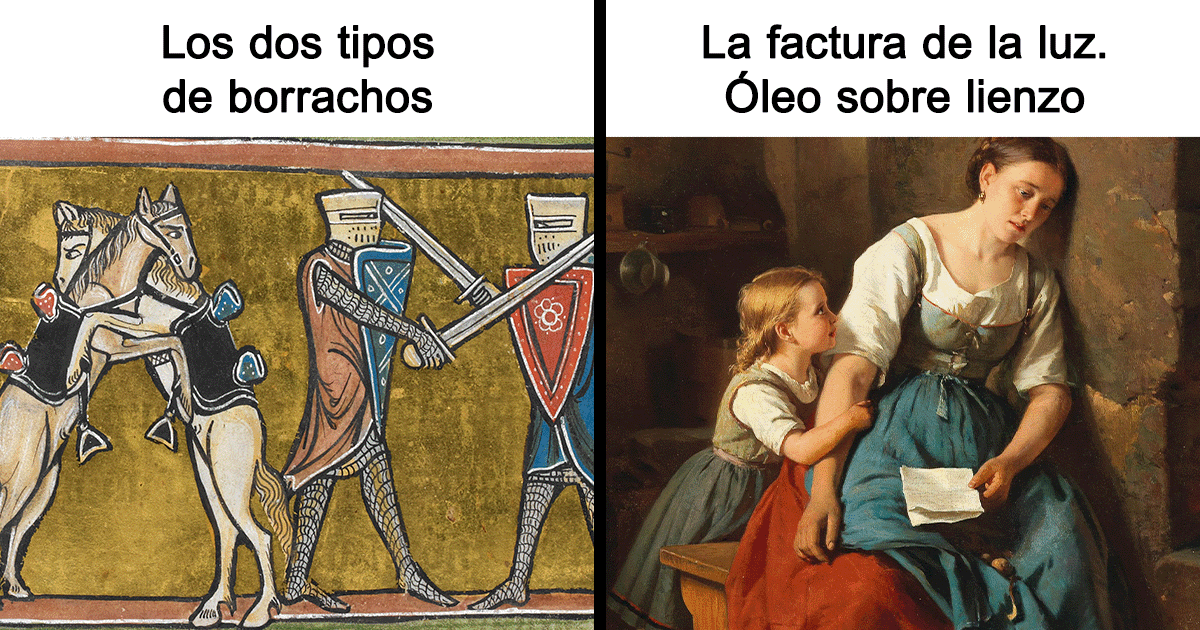 20 Divertidos memes de arte clásico demostrando que nada ha cambiado en ...