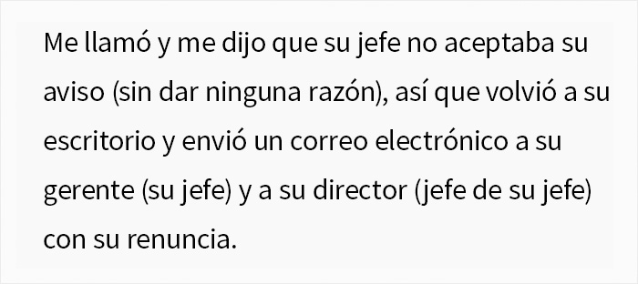 Esta empleada acalla la curiosidad de su jefe sobre su anormal carga de trabajo después de que éste la despidiera en el acto