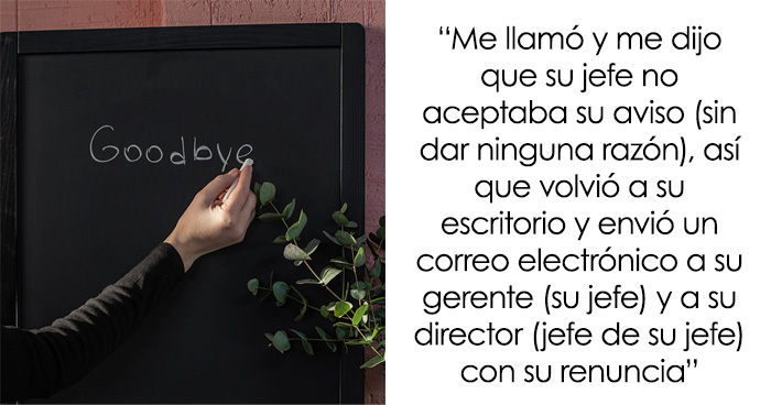 Esta empleada acalla la curiosidad de su jefe sobre su anormal carga de trabajo después de que éste la despidiera en el acto