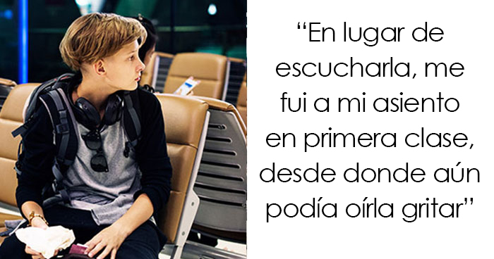 Esta madre engreída exigía que toda su familia volara en 1ª clase echando a un menor de su asiento, y acabó siendo expulsada del avión